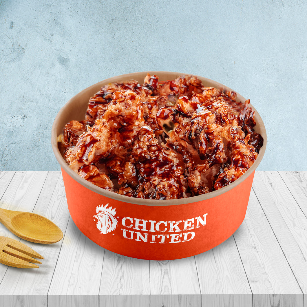 Drunk BBQ Rice Bowl